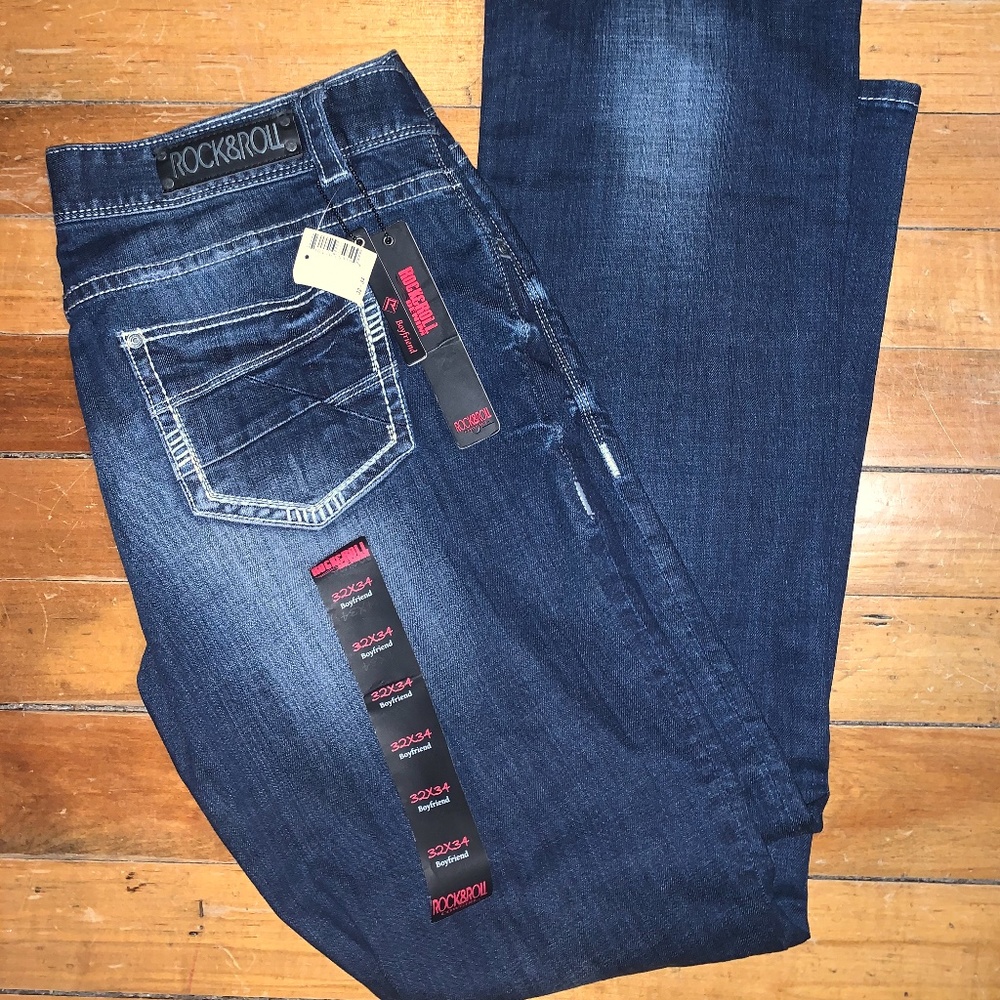 RockNRoll Jeans Boyfriend 32x34